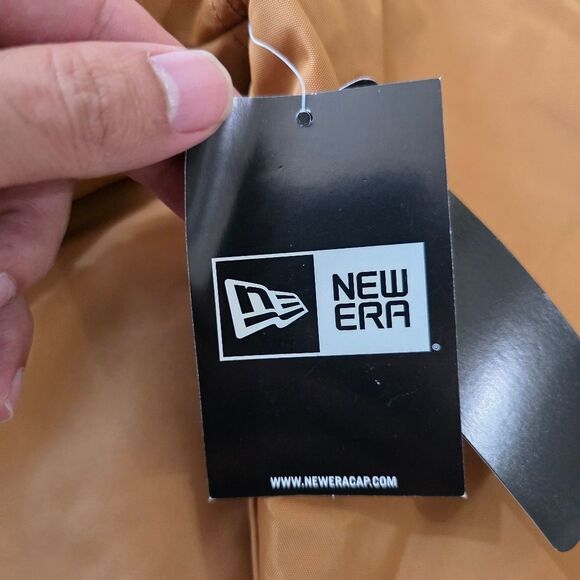 NFL San Francisco 49ers New Era Logo Select Jacket Bronze Tan Men's Medium M LE - Picture 14 of 16